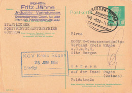 Bahnpost (Ambulant; R.P.O./T.P.O.) Dresden-Zittau (ZA2713) - Storia Postale