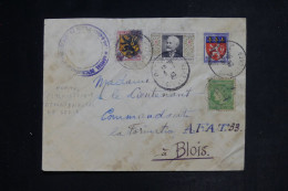 FRANCE - Enveloppe De L'Hôpital Psychiatrique De Sens  Pour Un Soldat à Blois En 1946 - L 152823 - 1921-1960: Modern Period