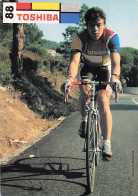 Vélo - Cyclisme - Coureur Cycliste  Pascal Poisson   - Team Toshiba - 1988 - Cycling