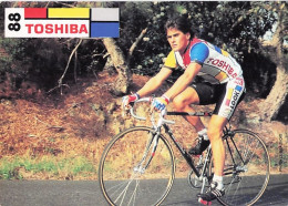 Vélo - Cyclisme - Coureur Cycliste  Andreas Kappes - Team Toshiba - 1988 - Radsport