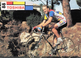 Vélo - Cyclisme - Coureur Cycliste  Johan Lammerts - Team Toshiba - 1988 - Cyclisme