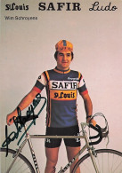 Vélo - Cyclisme - Coureur Cycliste Wilm Schroyens - Team Safir  - 1979 - Cyclisme