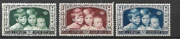 BELGIQUE  1935   Cat Yt N° 404 à 406 Série Complète N** MNH - Unused Stamps