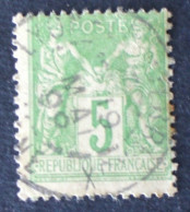 FRANCE FRANCIA 1900 SAGE TYPE II YVERY N. 102 - 1898-1900 Sage (Type III)