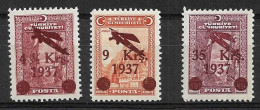 TURKEY 1938 Airmail MH - Poste Aérienne