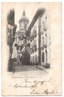 Fontarabie - FUENTARABIA - Calle Mayor - (01 SEPTEMBRE 1901) - CARTE PRECURSEUR - - Autres & Non Classés