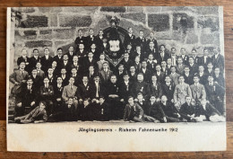 Rixheim Près Riedisheim - Jünglingsverein - Fahnenweihe 1912 - Phot. Jul. Schmidlin Mulhouse - Altri & Non Classificati