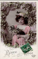 Carte -  Enfants  ,Bonne  Année      AQ817 Eld - Escenas & Paisajes