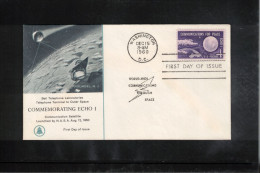 USA 1960 Space / Weltraum Communication Satellite ECHO I Interesting Cover - USA