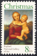 !a! USA Sc# 1507 MNH SINGLE (a3) - Small Cowper Madonna - Unused Stamps