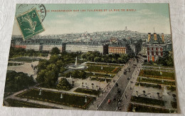 Vue Panoramique Sur Les Tuileries Et La Rue De Rivoli - Sonstige Sehenswürdigkeiten