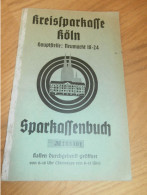 Altes Sparbuch Köln Neumarkt , 1947 , Marliese Lämmerhirt In Eischeid B. Neunkirchen , Sparkasse , Bank !!! - Documents Historiques