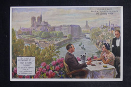 HÔTELS & RESTAURANTS - Carte Postale De La Tour D'Argent Pour Le Canard Au Sang  - L 152831 - Hotels & Restaurants