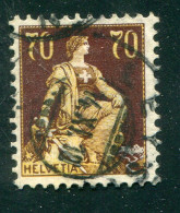 "SCHWEIZ" 1908, Mi. 108 Gestempelt (B2127) - Gebraucht