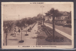 CPA Arcachon  Dpt  33 Le Nouveau Boulevard Promenade Réf 402 - Arcachon