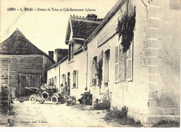 Carte POSTALE Ancienne De  BRIEL - Bureau De Tabac & Café Restaurant Lalanne - Autres & Non Classés