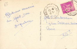 Bahnpost (Ambulant; R.P.O./T.P.O.) Mont-Dore à Laqueuille (ZA2722) - Railway Post