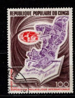 - CONGO - 1973 - YT N° PA 169 - Oblitéré - Expo Philatélique - Usados