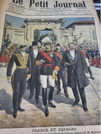 P J 08/ FRANCE ESPAGNE SARRAGOSSE CRUPPI REVOIL SALUENT ALPHONSE XIII PIQUETEURS BELGES MOISSON EN FRANCE - 1900 - 1949