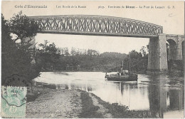 CPA - Environs De DINAN - Les Bords De La Rance - Le Pont De Lessart - Bateau - Dinan