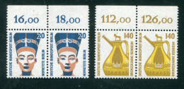 "BERLIN" 1989, Mi. 831/832 Waagr. Paare OR ** (B2129) - Nuevos