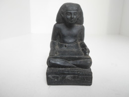 Statuette Figurine Egyptienne Egypte Scribe - Sonstige & Ohne Zuordnung