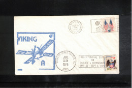 USA 1975/1976 Space / Weltraum Space Probe VIKING A Interesting Cover - Etats-Unis