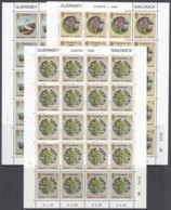 GUERNSEY 358-360, 3 Kleinbogen (4x5), Postfrisch **, Europa: Natur- Und Umweltschutz 1986 - 1986