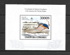 Comores 2009 Birds - Lighthouses MS MNH - Other & Unclassified