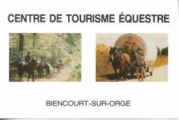 BIENCOURT SUR ORGE Centre De Tourisme équestre Cheval - Otros & Sin Clasificación