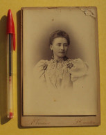 433, Portrait De Femme 1898, Photo A Vinmer à Saint Quentin Aisne - Non Classificati