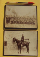 426, Militaria, 2 Photos Du 27e RI Régiment D'Infanterie, Dijon ??? - Guerre, Militaire