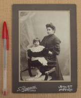 233, Portrait D'une Petite Fille Et Sa Maman, Photo Stoppani à Bueno Aires Argentine - Non Classés