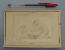 149, Art Peinture Tableau, Photo Goupil & Cie 1346 Collée Sur Carton, J Aubert, L'hiver - Andere & Zonder Classificatie