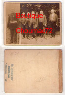 081 Militaria Photo R Brevet, Collée Sur Carton, Format Carton 12 X 9 Cm, Garde De Paris, Bataillon - War, Military