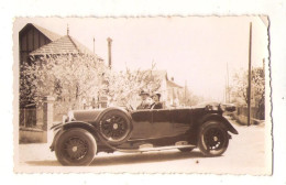 082 Automobile, Voiture à Identifier, Photo De 1933, Format 11 X 6,8 Cm - Automobiles