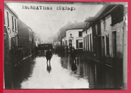 Photo  Cuesmes =  Rue  Du Grand-Marais   :  Inondations - Andere & Zonder Classificatie