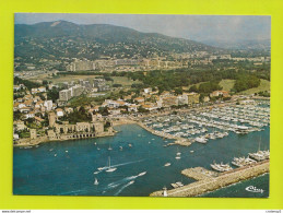 06 MANDELIEU LA NAPOULE Vers Cannes Vue Aérienne En 1987 Château Port Phare - Cannes