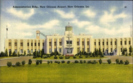 AK New Orleans Louisiana USA, Flughafen New Orleans, Verwaltungsgebäude - Autres & Non Classés