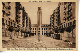 VILLEURBANNE Moderne Les Nouvelles Cités L'avenue De L'Hôtel De Ville Qui Constitue L'artère Principale - Villeurbanne