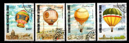 - CONGO - 1983 - YT N° PA 308 / 311 - Oblitérés - Ballons - Used