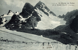 VALLE D'AOSTA - Ghiacciaio Del Ruitor - J.B. 29 - VG + Timbro Rifugio Alpino CAI C.A.I. - #029 - Autres & Non Classés