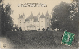 CPA - CLAVEISOLLES - Le Château (propriété Du Sablon) - Other & Unclassified