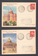 Vaticano 1950 Anno Santo Serie 4 Cartoline Postali Preaffrancate Jubileum MCML - Interi Postali