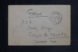 POLOGNE - Enveloppe En Feldpost De Krakau Pour Un Soldat En 1942 - L 152836 - Governo Generale