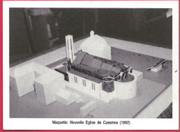 C.P.  Cuesmes =  Maquette  :  Nouvelle  Eglise  1992 - Mons