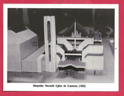 C.P.  Cuesmes =  Maquette  :  Nouvelle  Eglise  1992 - Mons