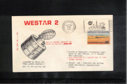 USA 1974 Space / Weltraum Space Satellite WESTAR 2 Interesting Cover - Stati Uniti