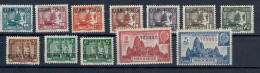 INDOCINA INDOCHINE KOUANG TCHEOU 1937/41 ALCUNI VALORI DEL PERIODO  MNH/** - Unused Stamps