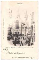 COURTRAI - L'Aréa Et L'église De La Vierge Miraculeuse De Groeningue - (5 AOUT 1903) - CARTE PRECURSEUR - - Kortrijk